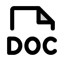 File Doc Duotone icon