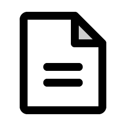 File Text Duotone icon