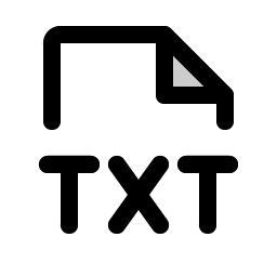 File Txt Duotone icon