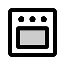 Oven Duotone icon