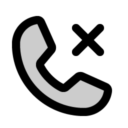 Phone X Duotone icon