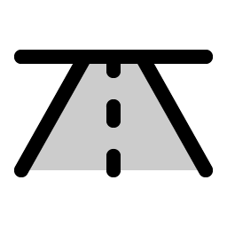 road horizon duotone