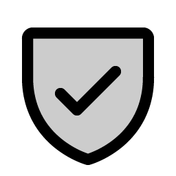 shield check duotone