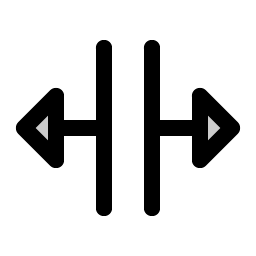 split horizontal duotone