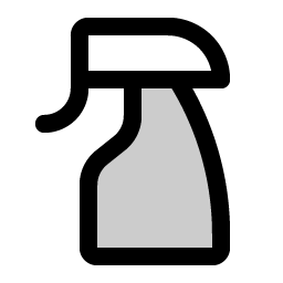 spray bottle duotone