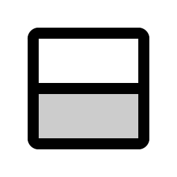 square half bottom duotone