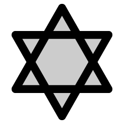 star of david duotone