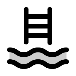 swimming pool duotone