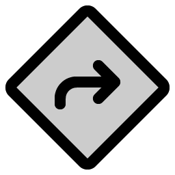 traffic sign duotone