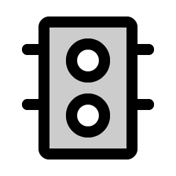 traffic signal duotone