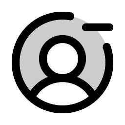 user circle minus duotone