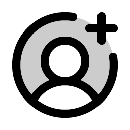 user circle plus duotone