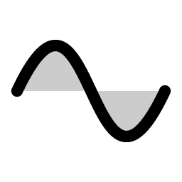 wave sine duotone