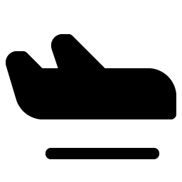 airplane in flight fill