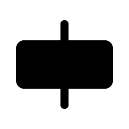 align center horizontal simple fill