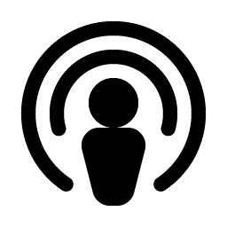 apple podcasts logo fill