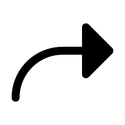 arrow bend up right fill