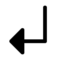 arrow elbow down left fill