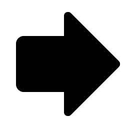 arrow fat right fill