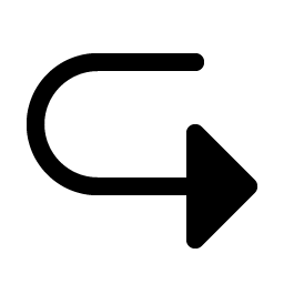 arrow u down right fill