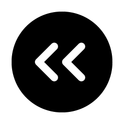 caret circle double left fill