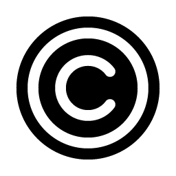 copyright fill