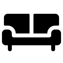 Couch Fill icon - free SVG
