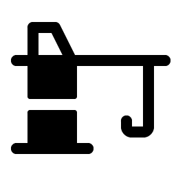 Crane Tower Fill icon - free SVG