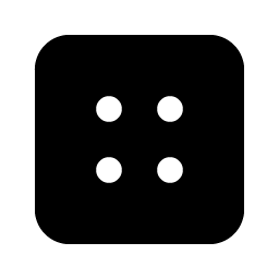 Dice Four Fill icon