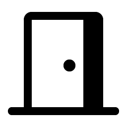 Door Open Fill icon