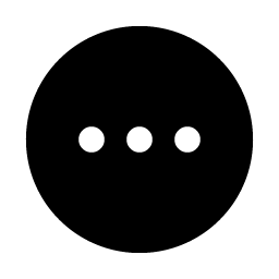 Dots Three Circle Fill icon