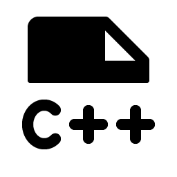 File Cpp Fill icon