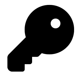 Key Fill icon