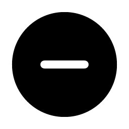 Minus Circle Fill icon