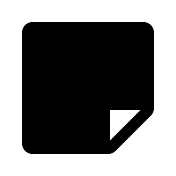 Note Blank Fill icon