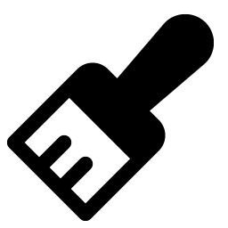 Paint Brush Household Fill icon