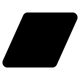 Parallelogram Fill icon