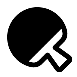 Ping Pong Fill icon