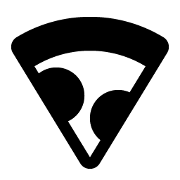 Pizza Fill icon - free SVG