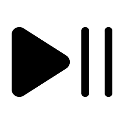 Play Pause Fill icon - free SVG