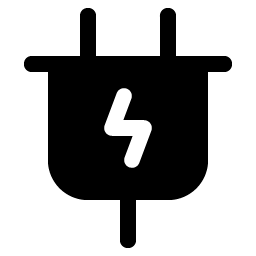 Plug Charging Fill icon - free SVG