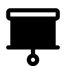 projector screen fill