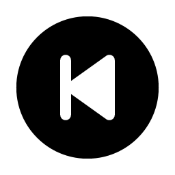 skip back circle fill