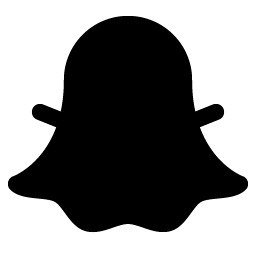 snapchat logo fill