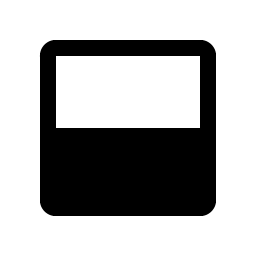 square half bottom fill