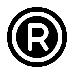trademark registered fill