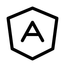 angular logo light