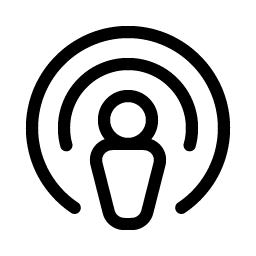 apple podcasts logo light