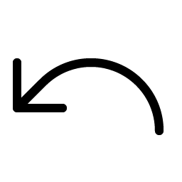 arrow arc left light