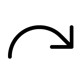 arrow arc right light